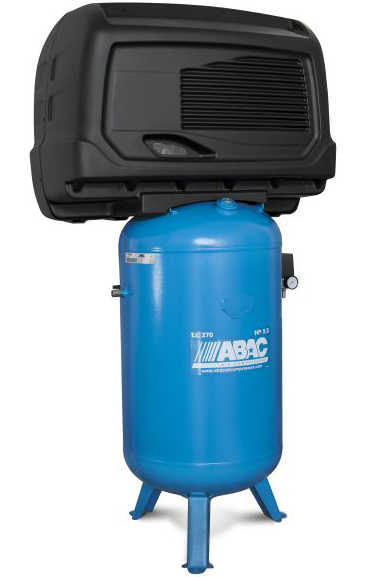 Abac Compresseur 150L 3CV Mono-étagé Insonorisé Vertical